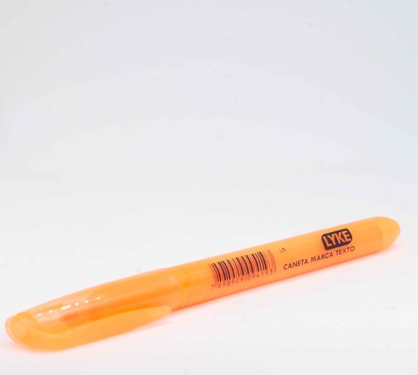 CANETA MARCA TEXTO - LARANJA - LYKE