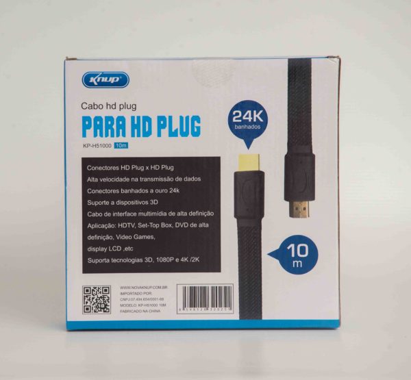 CABO HDMI x HDMI 10m 1.4 4K 3D - KNUP