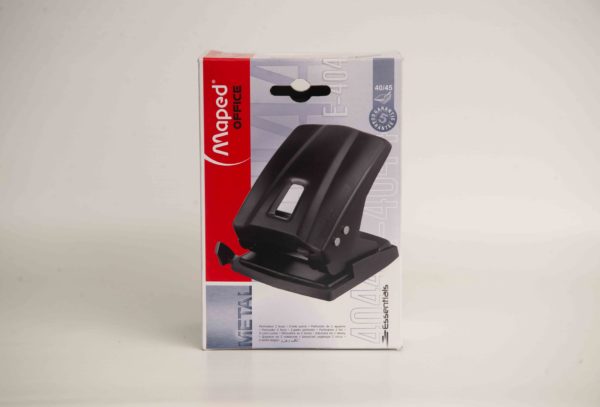 PERFURADOR EM METAL MEDIO 2 FUROS P/ ATE 40/45 FOLHAS - MAPED (linha E-404) - Imagem 2