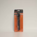 LANTERNA DE LED EM ALUMINIO 1W - PILHA 2XAA - 2,5x15cm - PRETA - FOXLUX