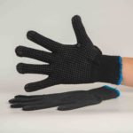 LUVA TRICOTADA PIGMENTADA 1 LADO (BRANCA) - 3 FIOS - CA 31911 - PLASTCOR