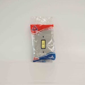 INTERRUPTOR DE MINUTERIA - 10A 250V - CINZA - COM PLACA - PERLEX