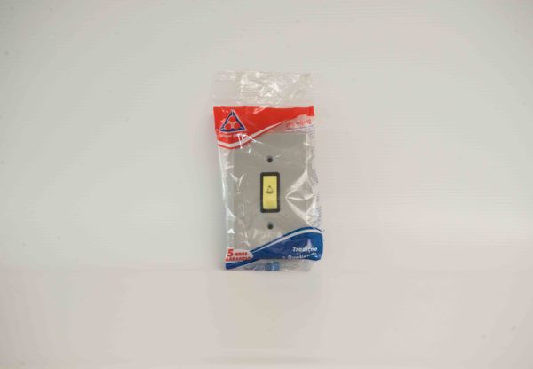 INTERRUPTOR DE MINUTERIA - 10A 250V - CINZA - COM PLACA - PERLEX