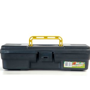 MALETA PLASTICA PARA FERRAMENTAS 30x13x9,5cm PRETA - TRITEC