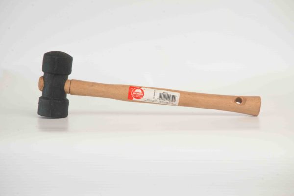 MARTELO DE BORRACHA 40MM - PRETO AZULEJISTA - WORKER