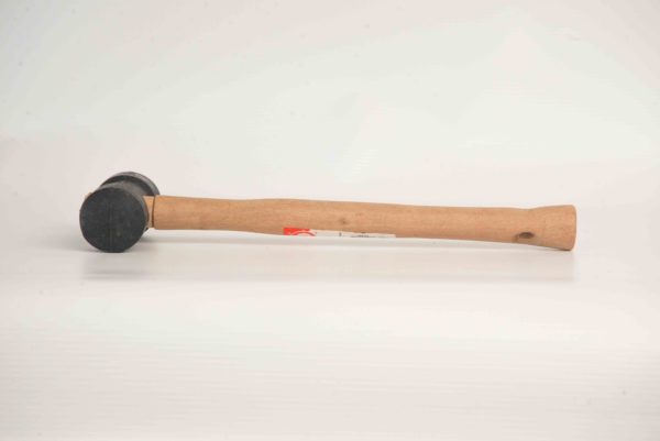 MARTELO DE BORRACHA 40MM - PRETO AZULEJISTA - WORKER - Imagem 2