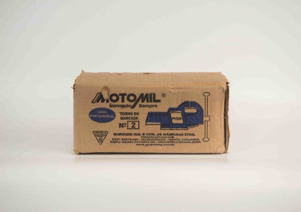 TORNO/MORSA DE BANCADA NODULAR N°02 FIXO PROFISSIONAL - MOTOMIL