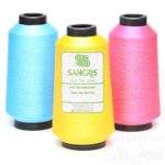 FIO TEXTURIZADO POLIESTER 100g 5000m - AZUL MARINHO (OVERLOCK) - SANCRIS