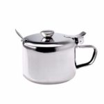 AÇUCAREIRO EM INOX C/ COLHER 200ml - ART HOUSE