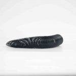 ESPIRAL PLASTICO PARA ENCADERNACAO 12mm A4 - PRETO - PLASTYLINE
