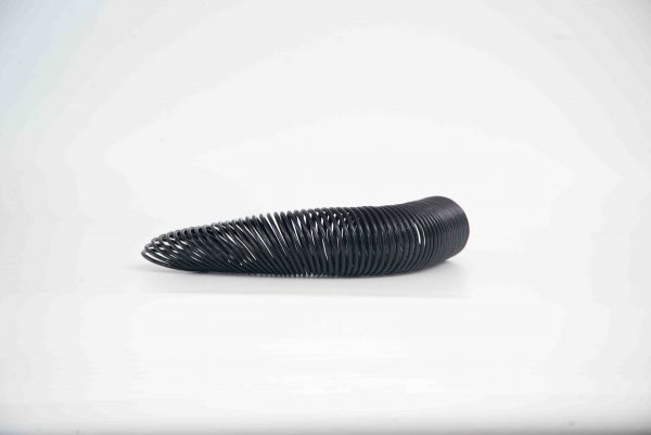 ESPIRAL PLASTICO PARA ENCADERNACAO 17mm A4 - PRETO - PLASTYLINE