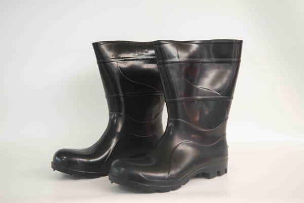 BOTA DE PVC C/ FORRO CANO MEDIO Nº 44/45 - BRANCA - KALA (CA 32180)