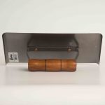DESEMPENADEIRA DE AÇO LISA C/ BORDA ARREDONDADA 255X12MM - CORTAG
