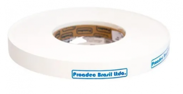 FITA DE BORDA (PERFIL) PVC 45mm - BRANCO TX - ROLO C/ 50m - PROADEC